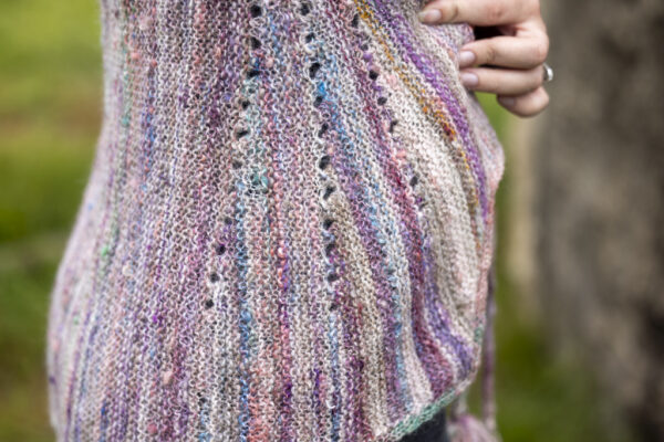 KH464 vest handspun knitted Size m/l - Image 8