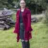 KH11 - Long Line Sharon Cardi - Crocheted - Cotton/Acrylic
